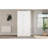 80.1'' Tall Freestanding Kitchen Pantry, 41.3''X18.2'' Large Shaker Style Storage Cabinet Cupboard With 2 Power Outlets, Adjustable Shelves And Door Shelves, White-1202737611