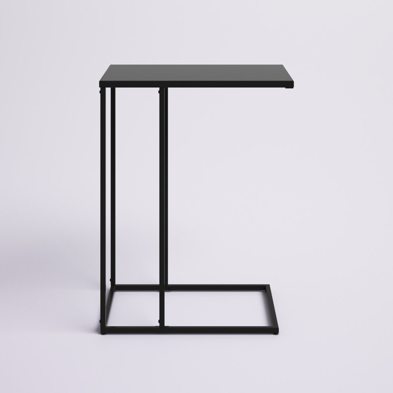 Amneet 27" Tall C End Table, Black