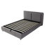 Velvet Upholstered Bed With Hydraulic Storage - 3Ft (90Cm)-1288014262-1288014257