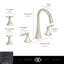 Belshire High Spout Widespread Bathroom Faucet-60946060