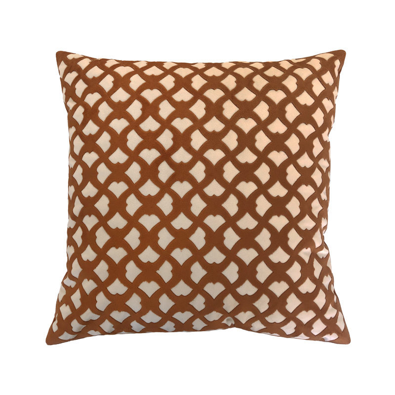 Housse de coussin Cut Cut, Orangé, 18 po x 18 po
