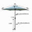 Parasol 9 pi avec manivelle et inclinaison-947916313