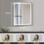 Miroir de salle de bain DEL