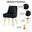 Tufted Velvet Upholstered Upholstered Back Side Chair-1661337932-1661337937
