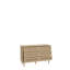 6 Drawer Horizontal Double Dresser