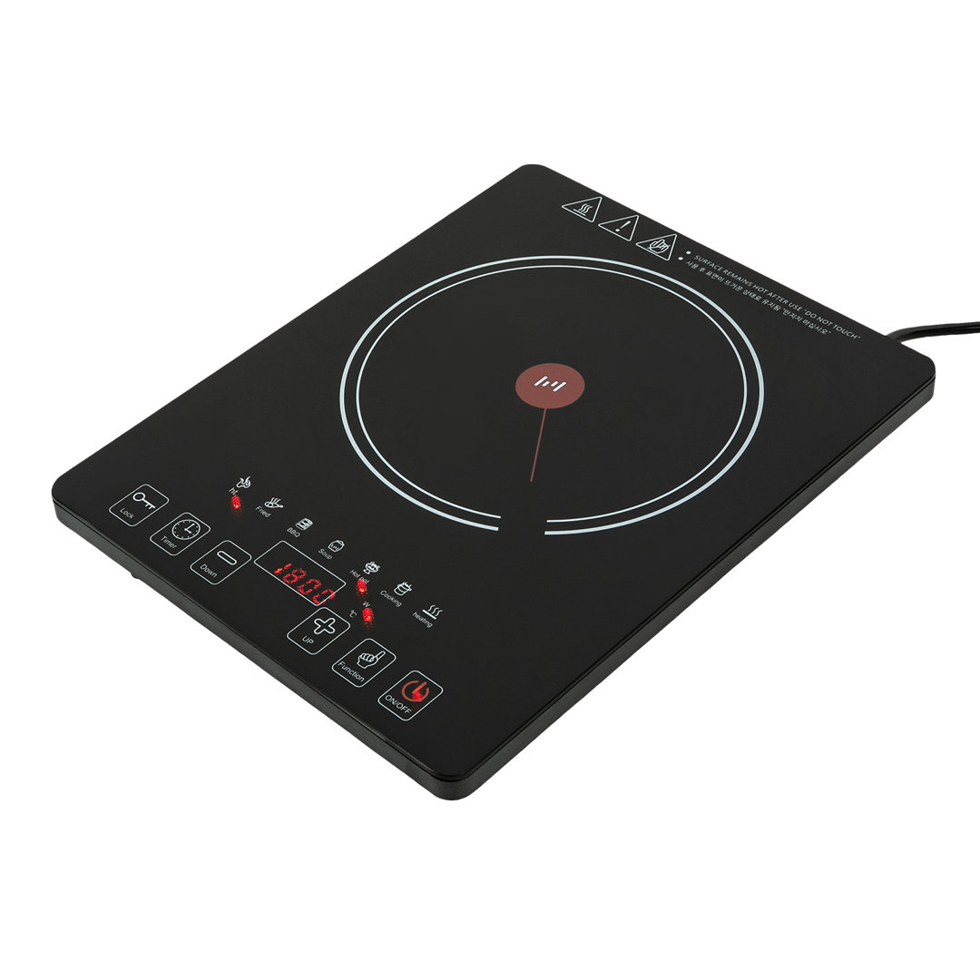 OUKANING Black Electric 1 Burner Cooktop OUKANING