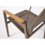 Fauteuil en métal gris
