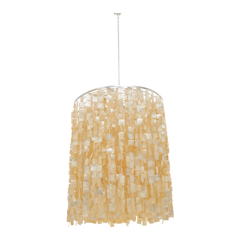 Bilbrey 1 - Light Silver Single Pendant