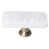 White/Satin Nickel selected
