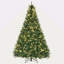 Sapin de Noël artificiel illuminé 7 pi avec branches réalistes, 700 lumières DEL blanc chaud et 2154 pointes