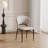 Modern 4-Leg Upholstered Gray Chair(Set of 2)