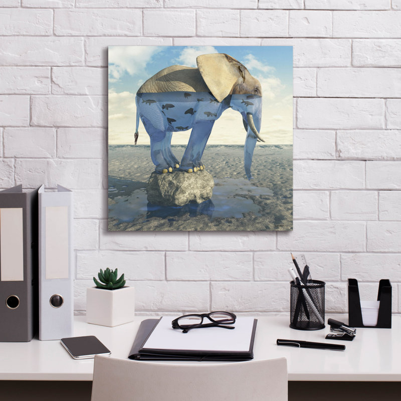  Reproduction d'art sur toile 18 "x 18"