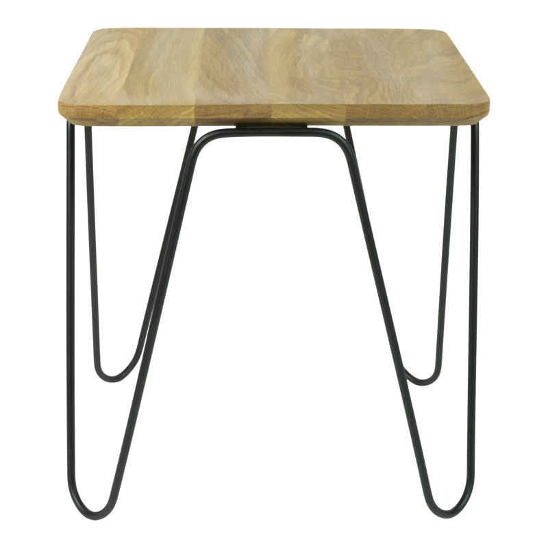 Minner Frame Coffee Table, H38 x L38 x W38cm, Natural