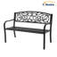 Banc de jardin en acier-73382316