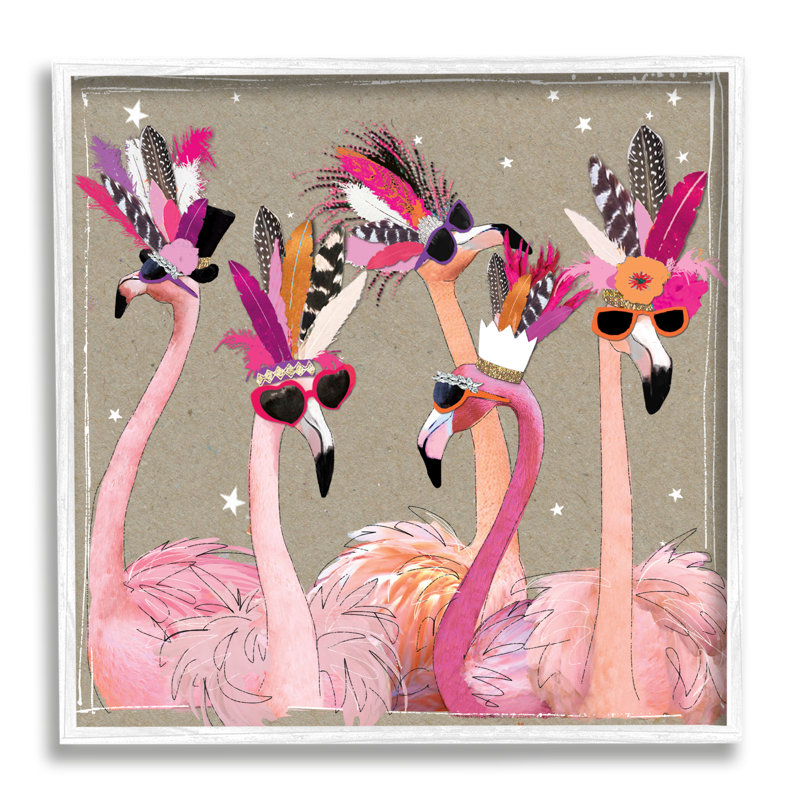 «Kepley Fancy Pants», art mural, H 12 po x l 12 po x P 1,5 po, Giclée encadrée blanc bord de mer