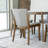 Tollefson 4 - Person Solid Wood Solid Wood Top Four Leg Dining Set-1251308917