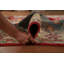 Tapis oriental en laine rouge fait à la main Kazak 8 x 10