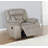 Juwan Upholstered Swivel Glider Recliner Chair Taupe-1057062486