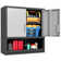 29.5''W Metal Garage Storage Cabinet with Adjustable Shelf, Durable Tool Cabinet.