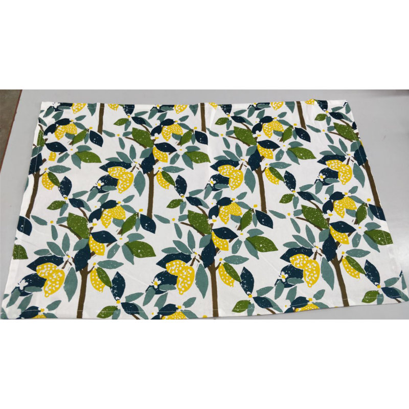 Serviette florale de cuisine