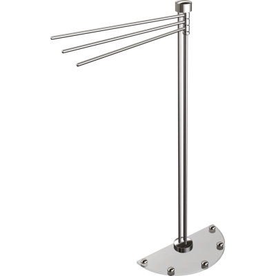 Azu 61 cm L 3 - Bar Freestanding Towel Stand