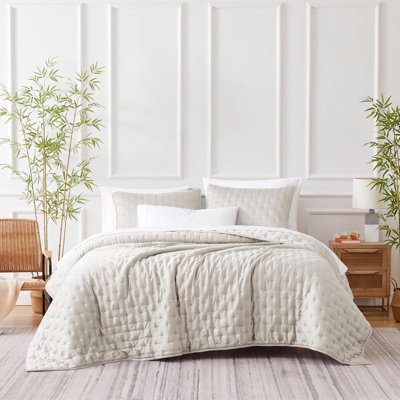 Ensemble de courtepointe en rayonne de bambou Southshore