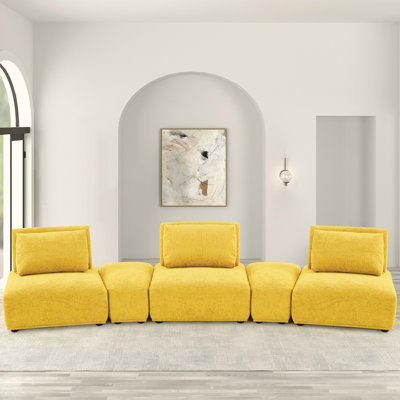 Canapé modulaire 5 pièces Aukeem