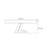 Simple Rectangular White Rock Slab Dining Table
