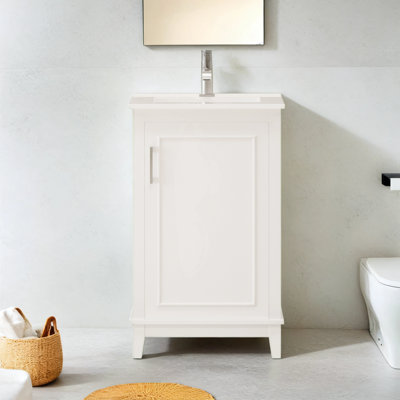 Meuble-lavabo simple avec plateau 20,01 po Rieks