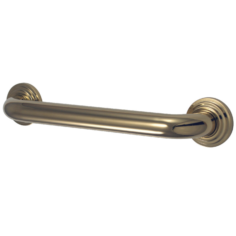 Kingston Brass Milano 1-1/4 Inch O.D Grab Bar, Polished Brass, 38.63" W