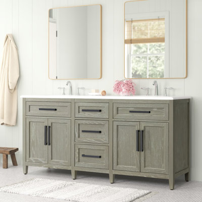 Dash 72" Double Bathroom Vanity Set