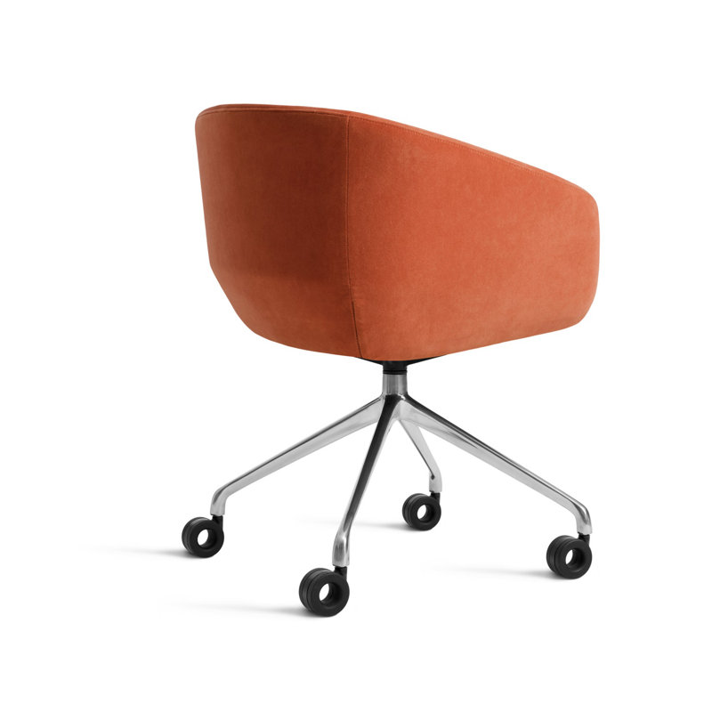 Host Task Chair, Copper Velvet
