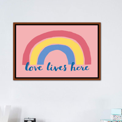 «Love Lives Here» par Nancy Mckenzie - reproduction d'art