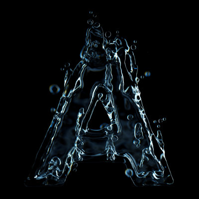 Liquid Letter a by Da-Kuk