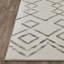 Tapis géométrique en polypropylène tissé à la main Andrais-125905174