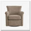 Fauteuil d'appoint pivotant en similicuir-154681840