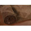 Tapis tribal brun en laine Kilim 7 x 10