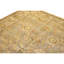 Hand Knotted Wool Oriental Area Rug in Brown And Ivory