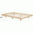 Modern Low Profile Platform Bed With LED Lights-729449583-724381365