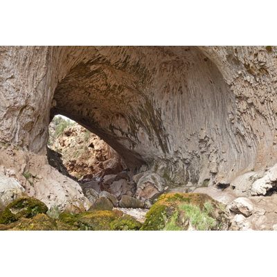 Natural Bridge by Desertsolitaire - Wrapped Canvas Print