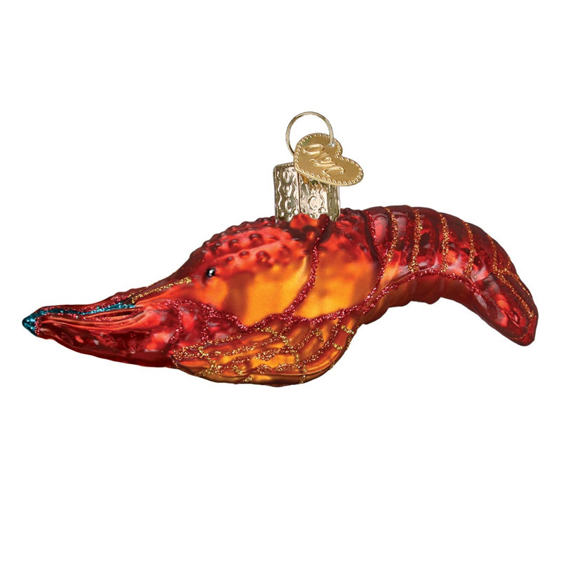 Ornement figurine suspendu crawfish
