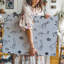 Toile, un motif sans soudure, affiche des illustrations squelettiques stylisées d'un lapin, art de chat, chat et tortue-1531667162