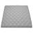 Japanese Tatami Mat, Full Size Foldable Japanese Tatami Mattress, Futon Mattress with Storage Bag & Fastener, 9-Layer Floor Mat for Sleeping, Dormitory, Meditation, Yoga, 80 x 54 x 3.5 in, Gray-1800773677-1800773676
