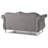Cozy Transitional Flared Arm Loveseat-1273850400