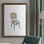 «Din A Take A Seattle», impression sur toile encadrée