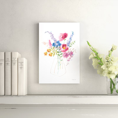 «Semi Semi Abstract Floral» par Danhui Nai