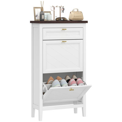 8 Pair Shoe Storage Cabinet