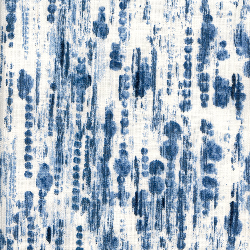 Tissu gouttes de pluie, Marin