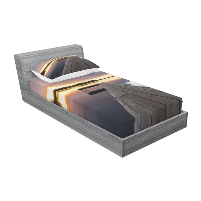 Ensemble de draps Serenity, Ensemble de draps pour lit simple avec drap-housse
