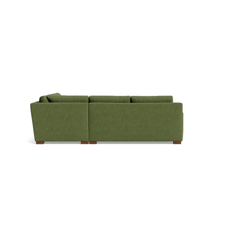 Catalina Sectional, Performance Weave - Basil, Right Hand Facing